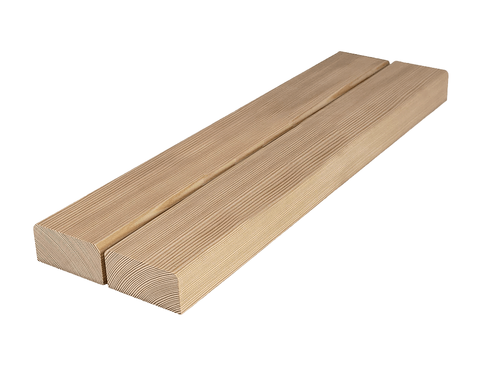 Planed and unplaned rail