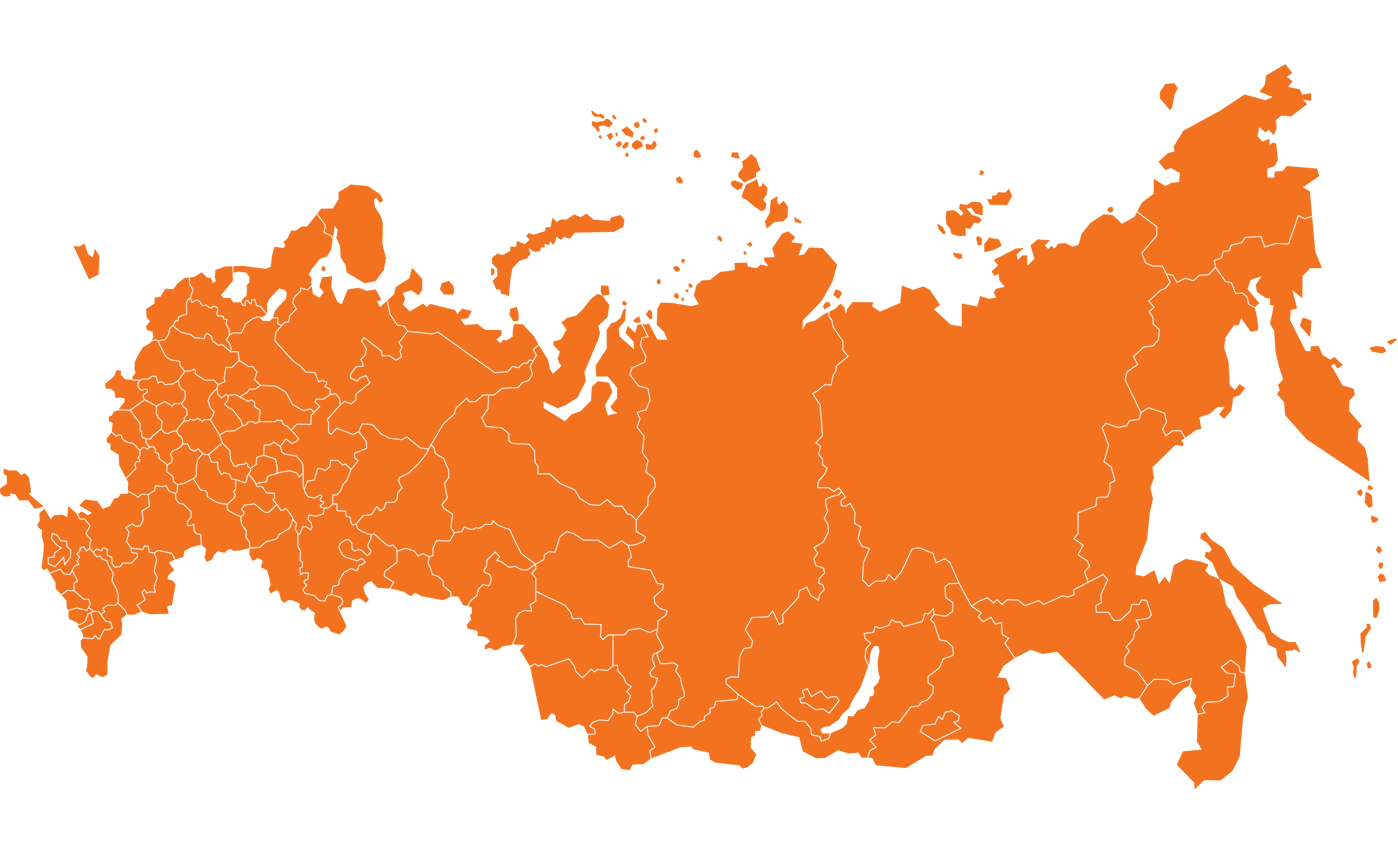 Map of Russia